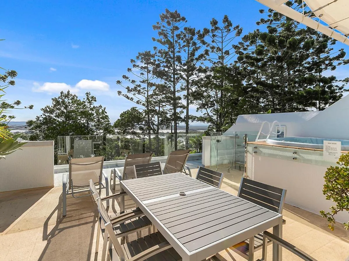 아파트 Picture Point Penthouse 11 - Private Rooftop Spa 누사